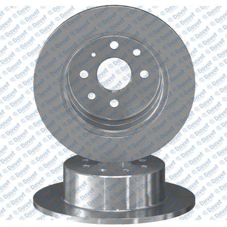 AYD 50881 Fren Diski Arka 4 Bijon Vectra B 1.6i 16v-1.7 Td-1.8i 16v 95-> 270×10x57